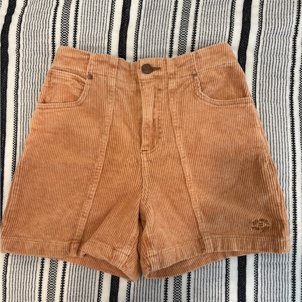 Billabong x Wrangler High Waist Corduroy Shorts